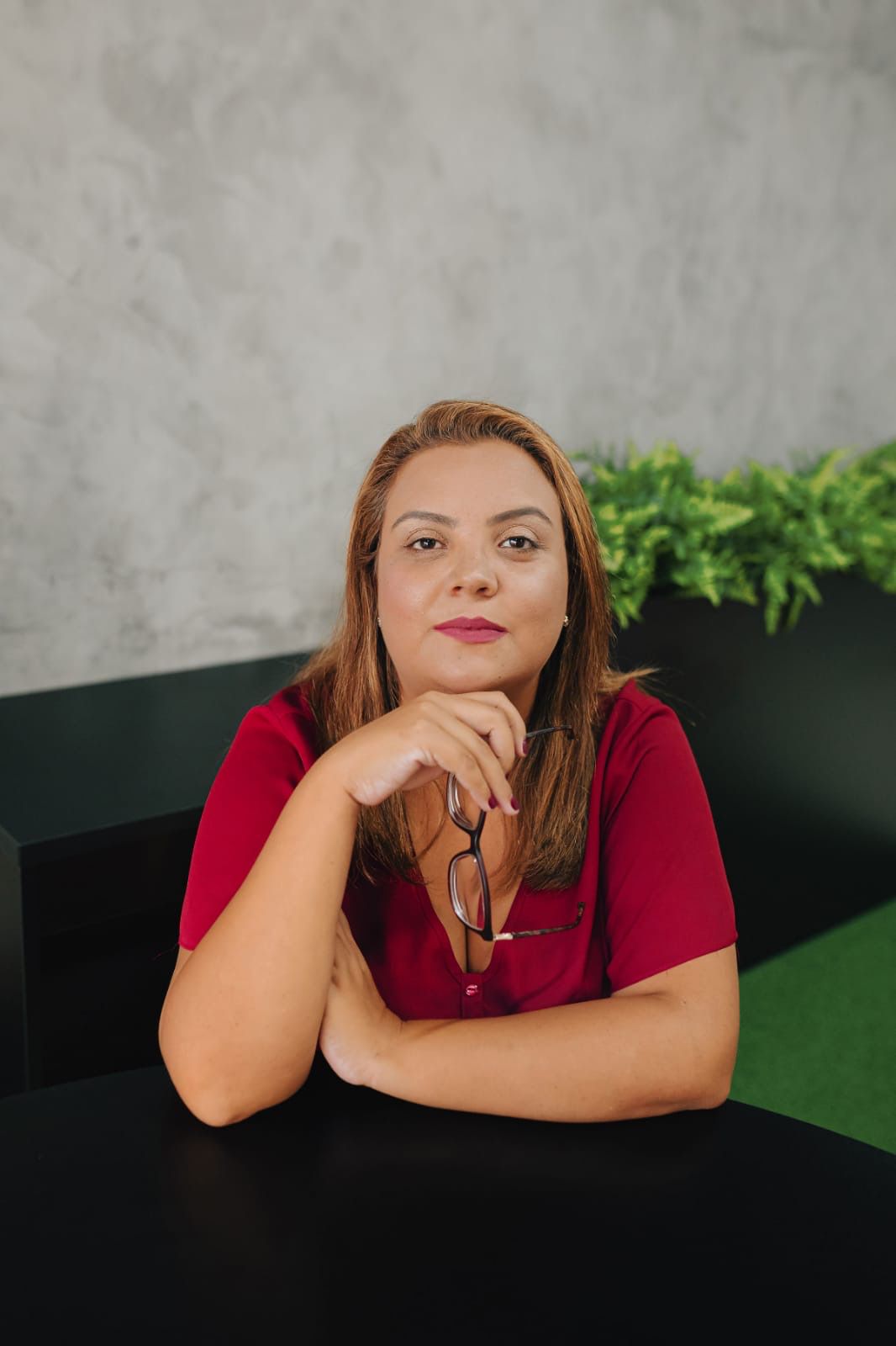 Retrato de Prof.ª Me. Roselaine Ponte